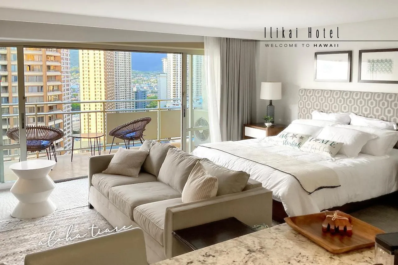 Appartamento Free Parking Waikiki Luxury Ilikai Studio City View Honolulu