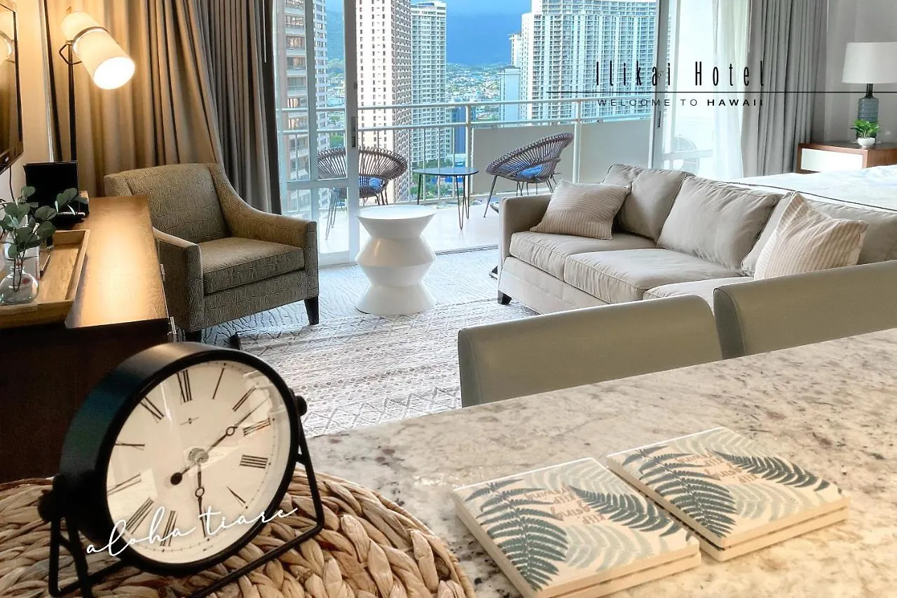 Free Parking Waikiki Luxury Ilikai Studio City View Apartamento Honolulu